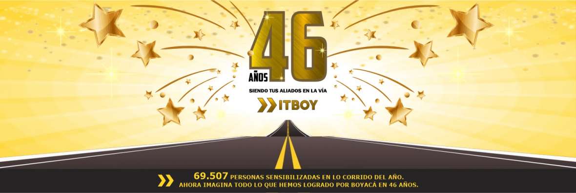 46 Años siendo tus aliados en la vía